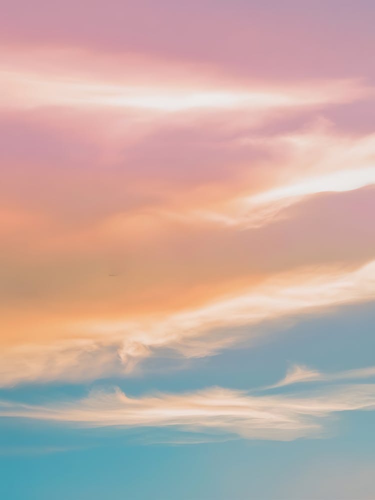 Nuages Abstraits Dans Le Ciel