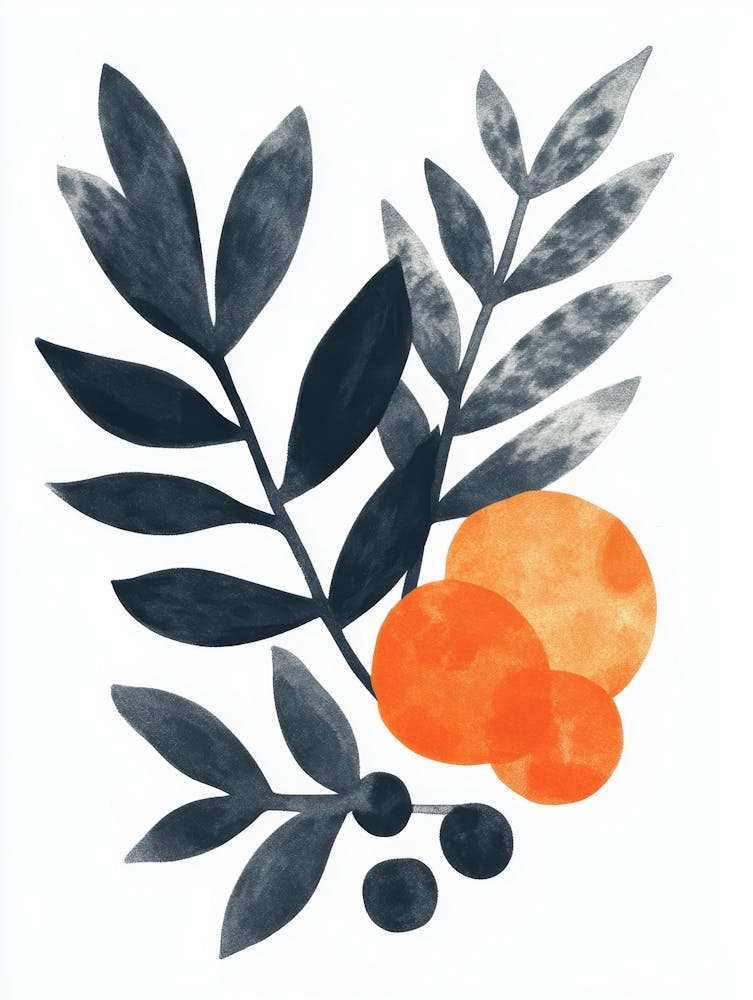 Oranges And Leaves 4