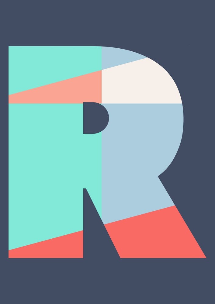 Letter R 