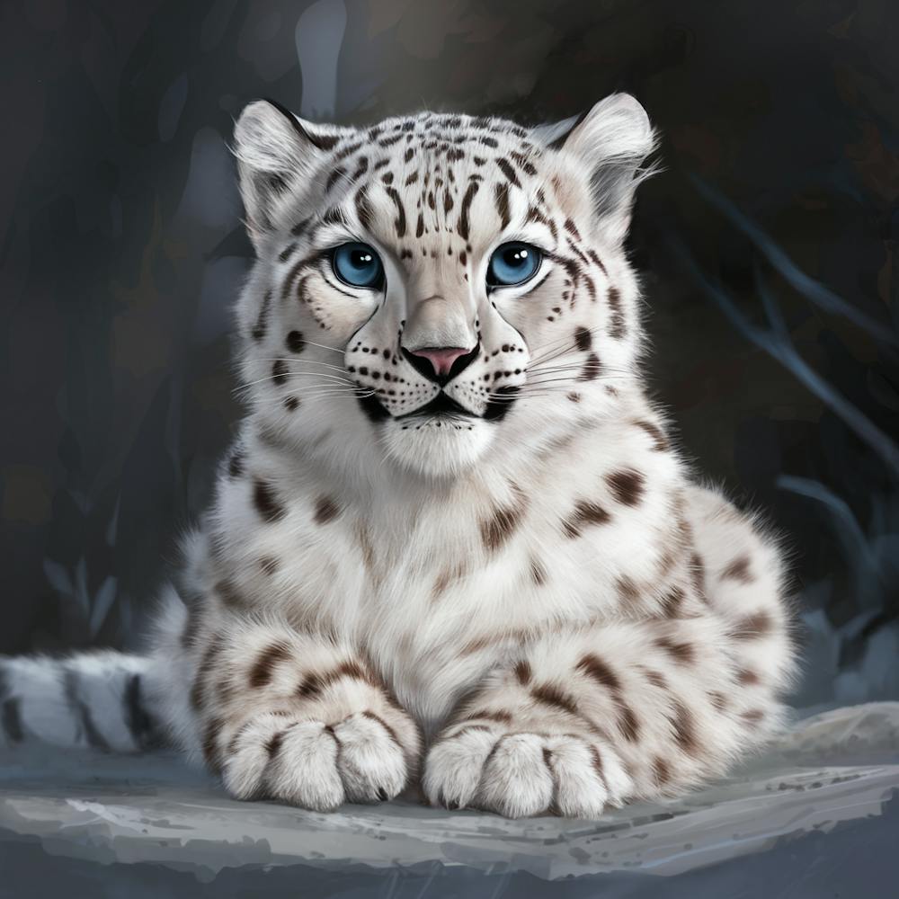 Snow Leopard Cub 1