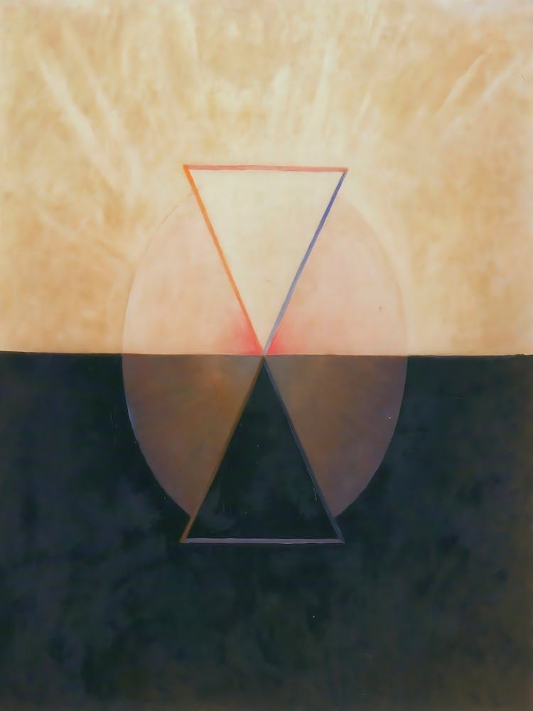 Hilma Af Klint - The Swan, No. 13, Group Ix Suw
