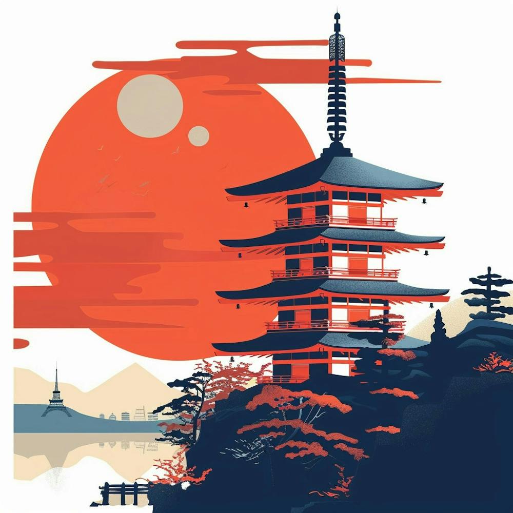 Kyoto Pagoda