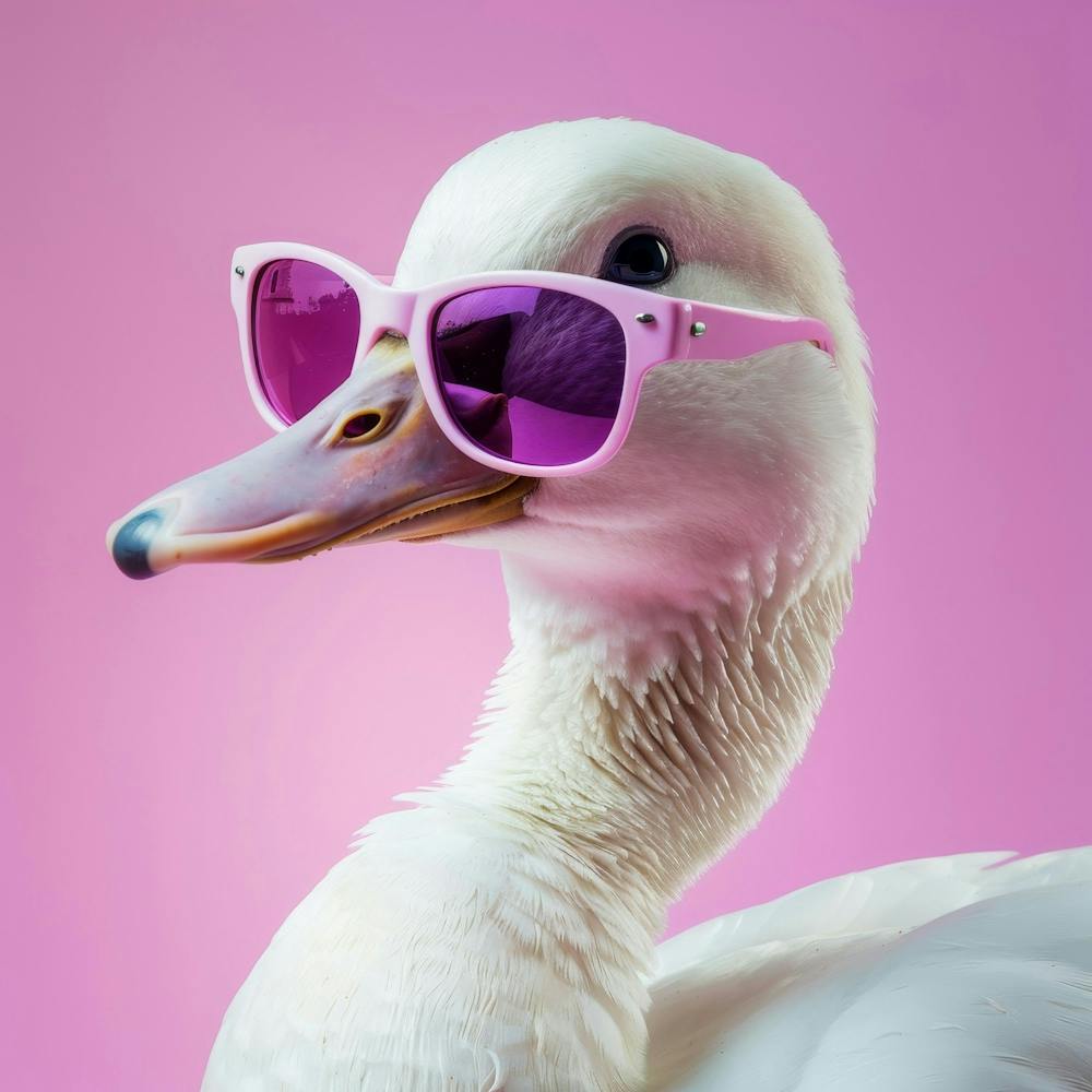 Duck In Sunglasses