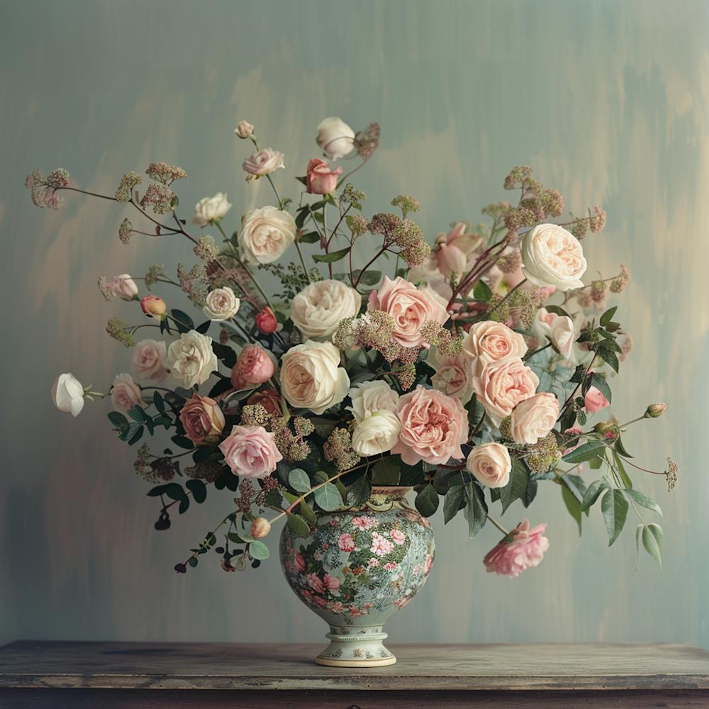 Roses In A Vase 1