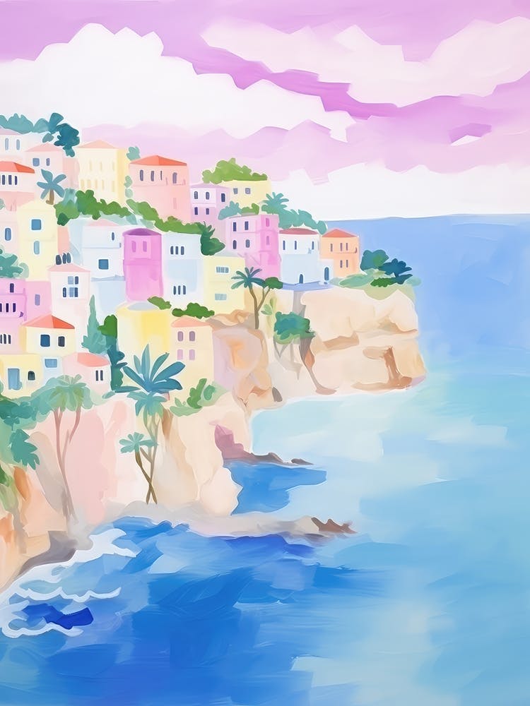 Tropea, Italy Colourful View 2