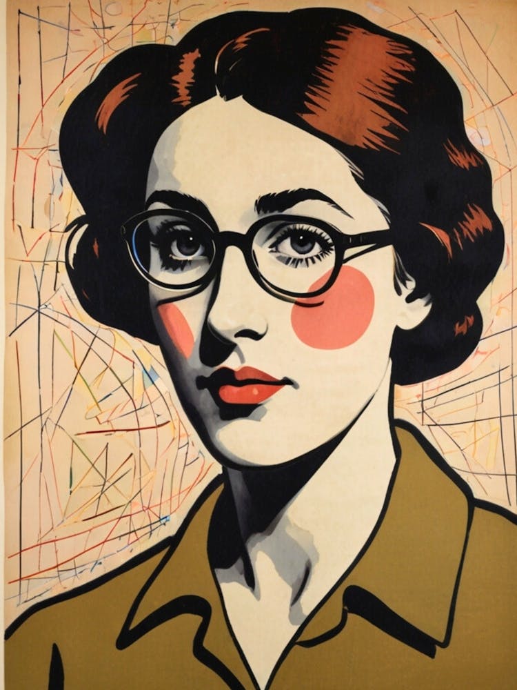 Woman With Glasses