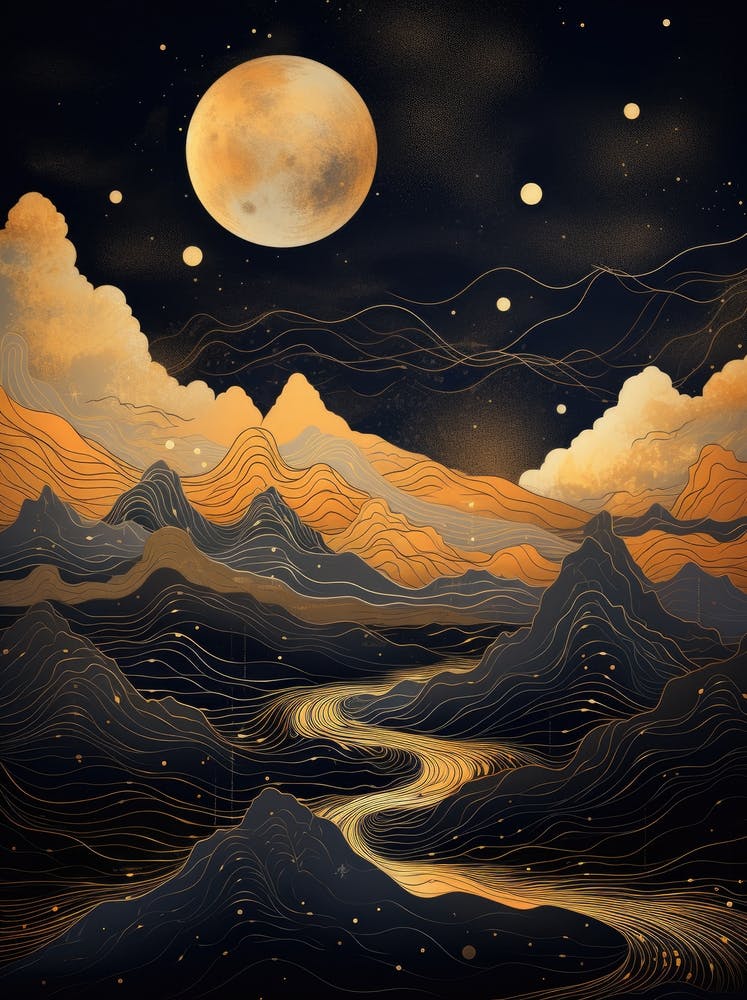 Moonlight In The Mountains 4