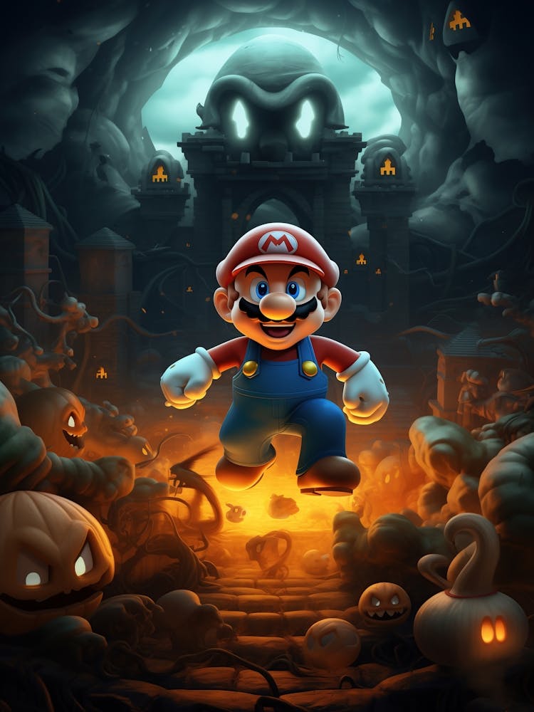 Mario Bros Halloween 2