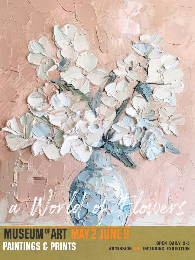 A World Of Flowers, Van Gogh Exhibition For Get Me Not 1