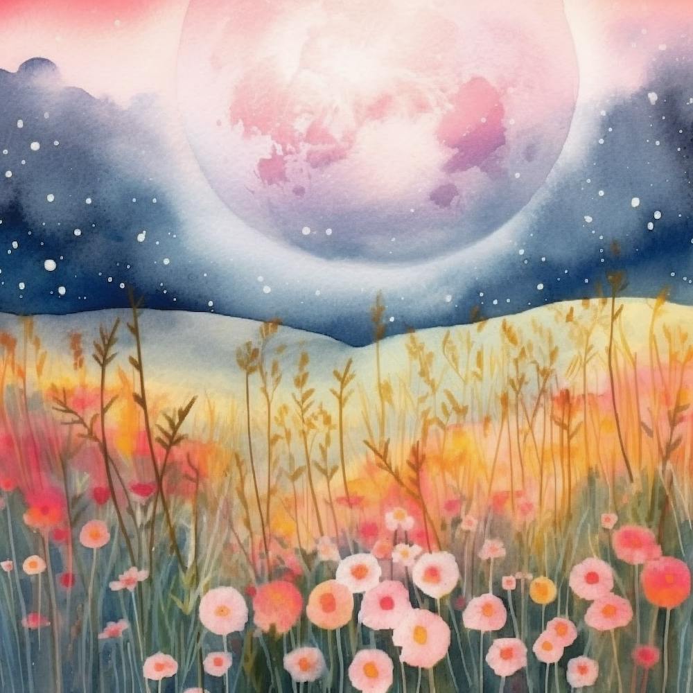 Moonlight In The Meadow