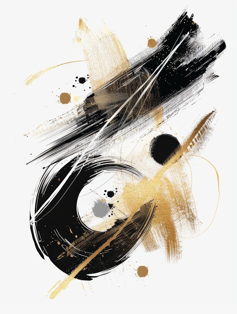 Impression Abstraite Sur Toile 58