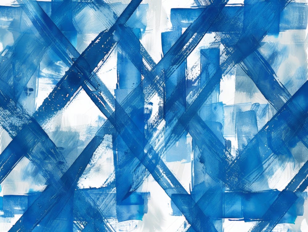 Abstract Blue Painting 23