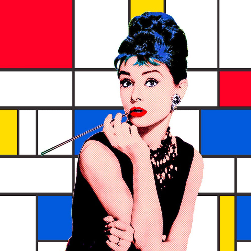 AUDREY MONDRIAN | HQ Digital version | POP ART WORLD 2023 | www.popart.world