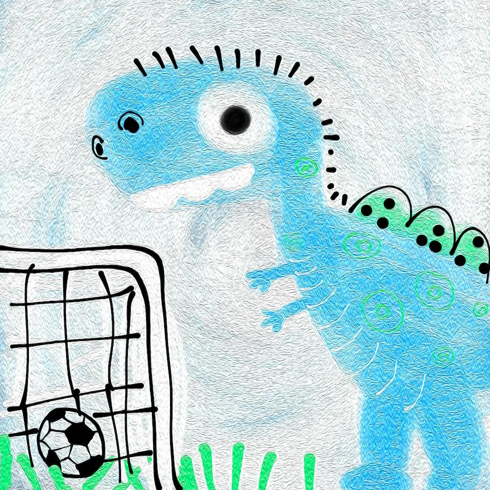 Dinosaur Soccer