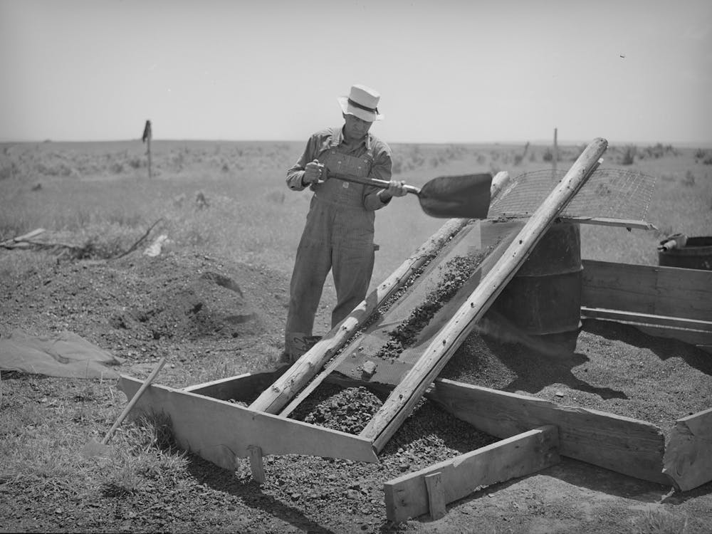 Untitled Photo, Possibly Related To Mr, Browning And His Team, He Is A Fsa (Farm Security Administration)