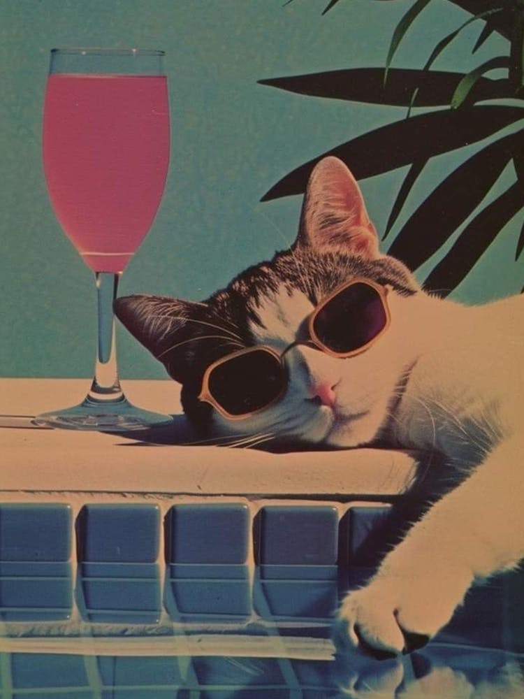 Cat In Sunglasses 1