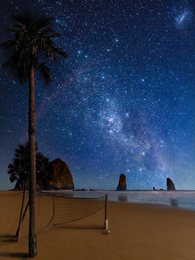 Starlit Volleyball