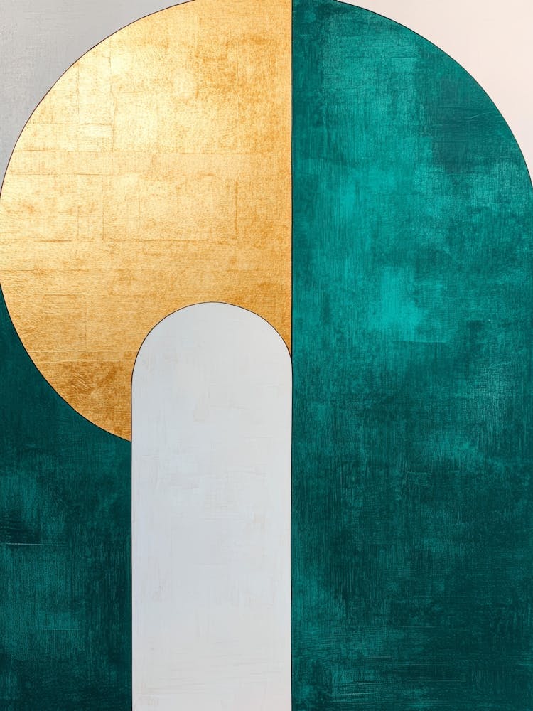 'Teal And Gold'