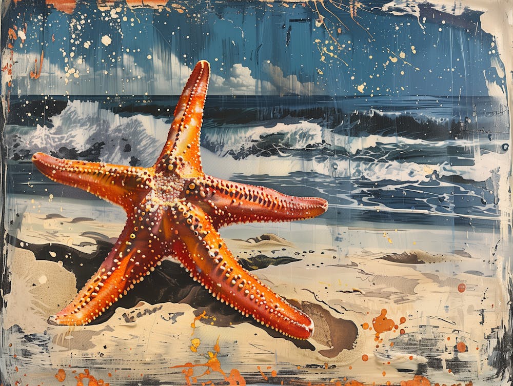 Starfish On The Beach 7