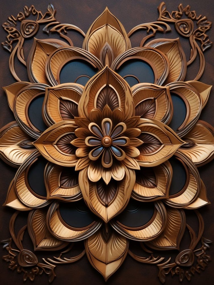 Symmetrical Mandalas Geometric Illustration 10