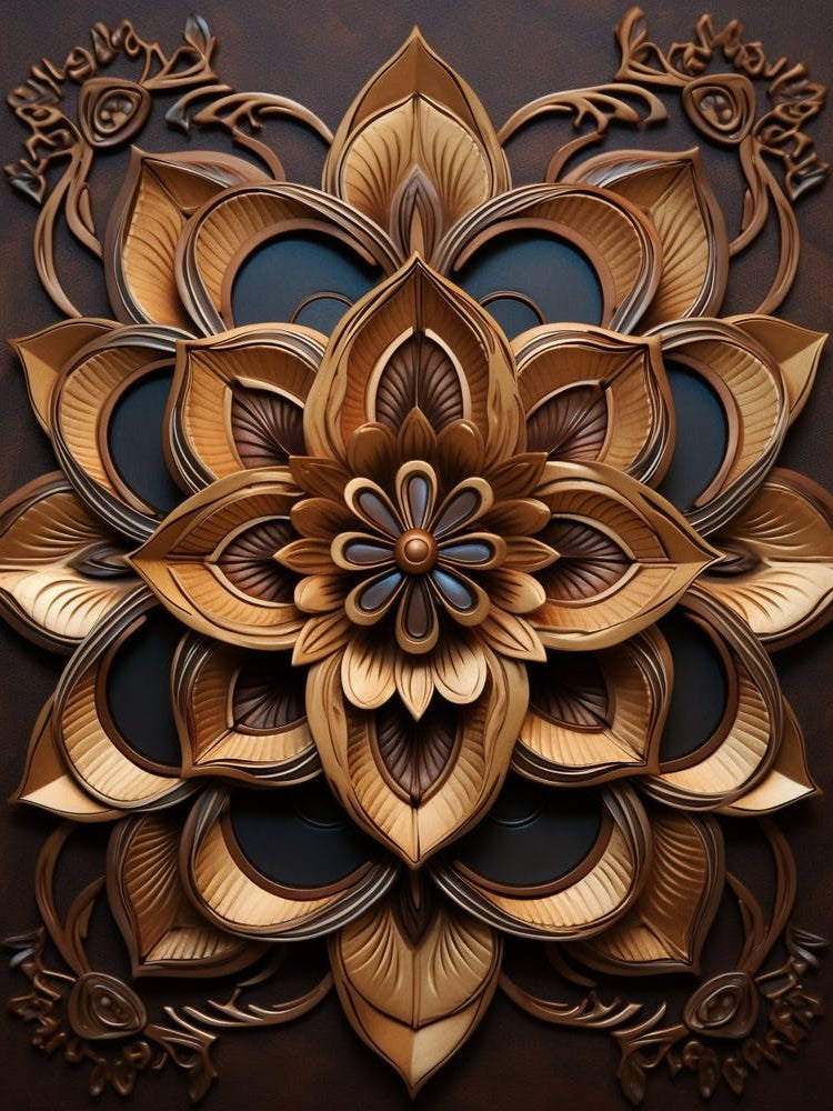 Symmetrical Mandalas Geometric Illustration 10
