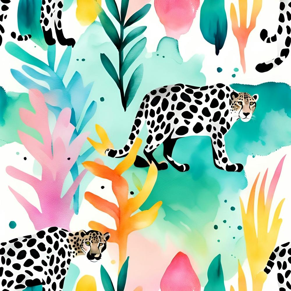 Leopards In The Jungle 01