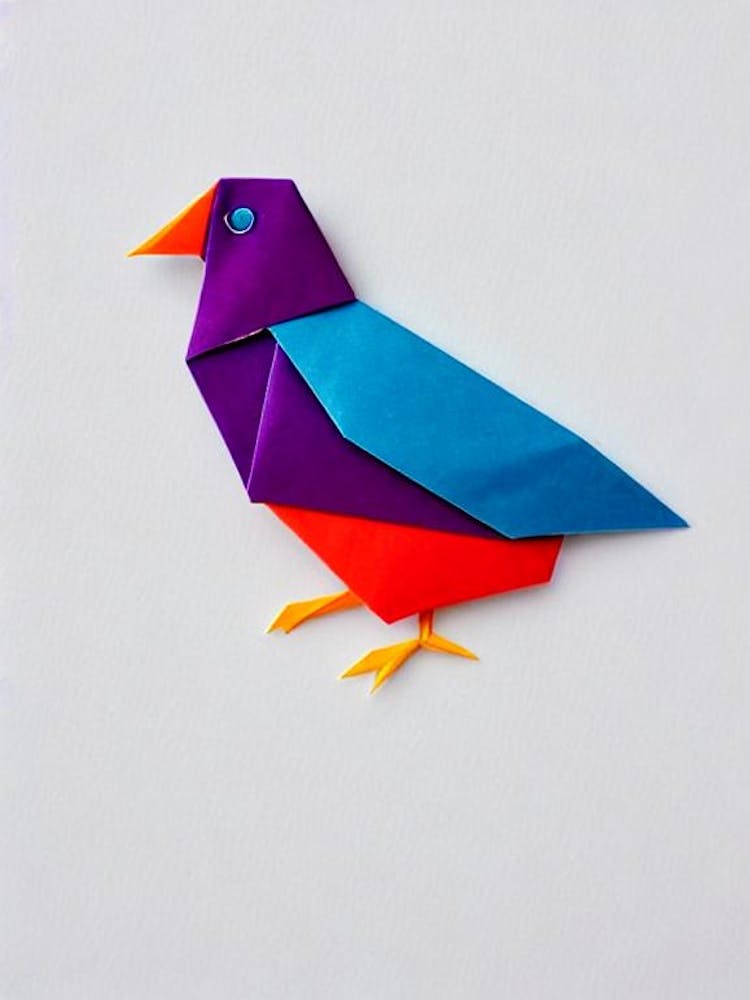 Dove 1 Origami Bird