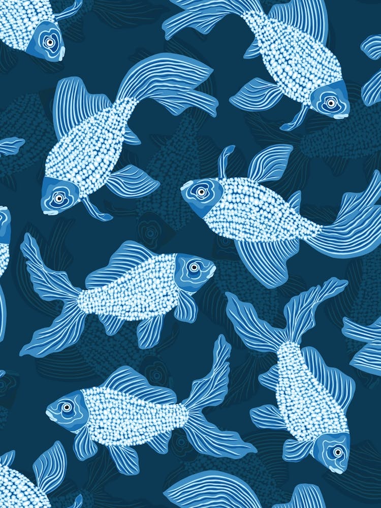 Goldfish - Blue