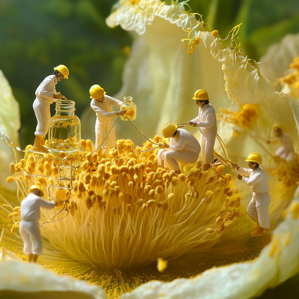 Miniaturblume