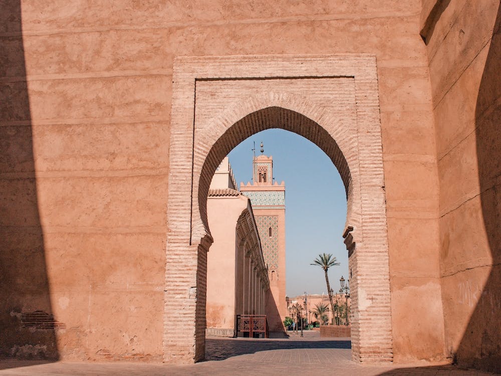 Marrakech Mosque Archway 2