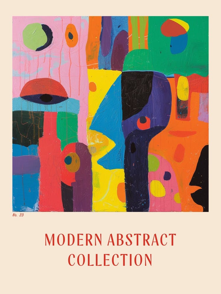 Modern Abstract Collection Poster 39