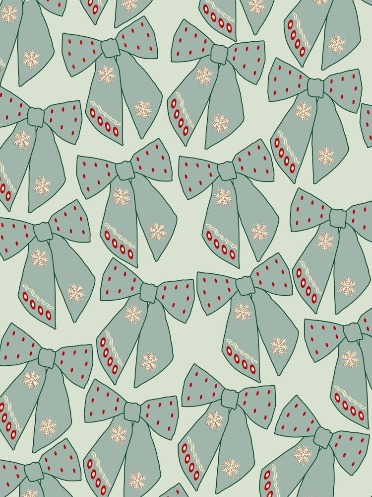 Sage Green Bows