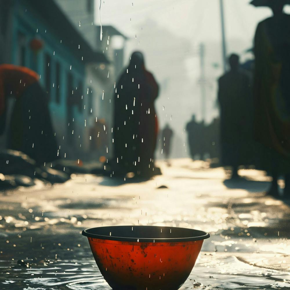 Rainy Day In Nepal
