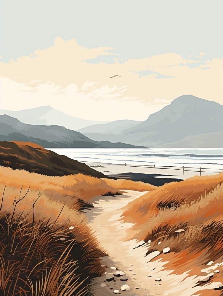 West Highland Coast Path Scotland 2 Hiking Trail Landscape