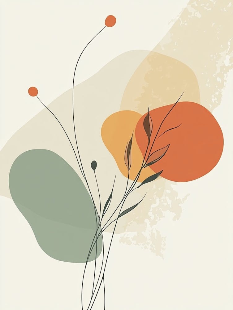 Abstrakte Blume 39