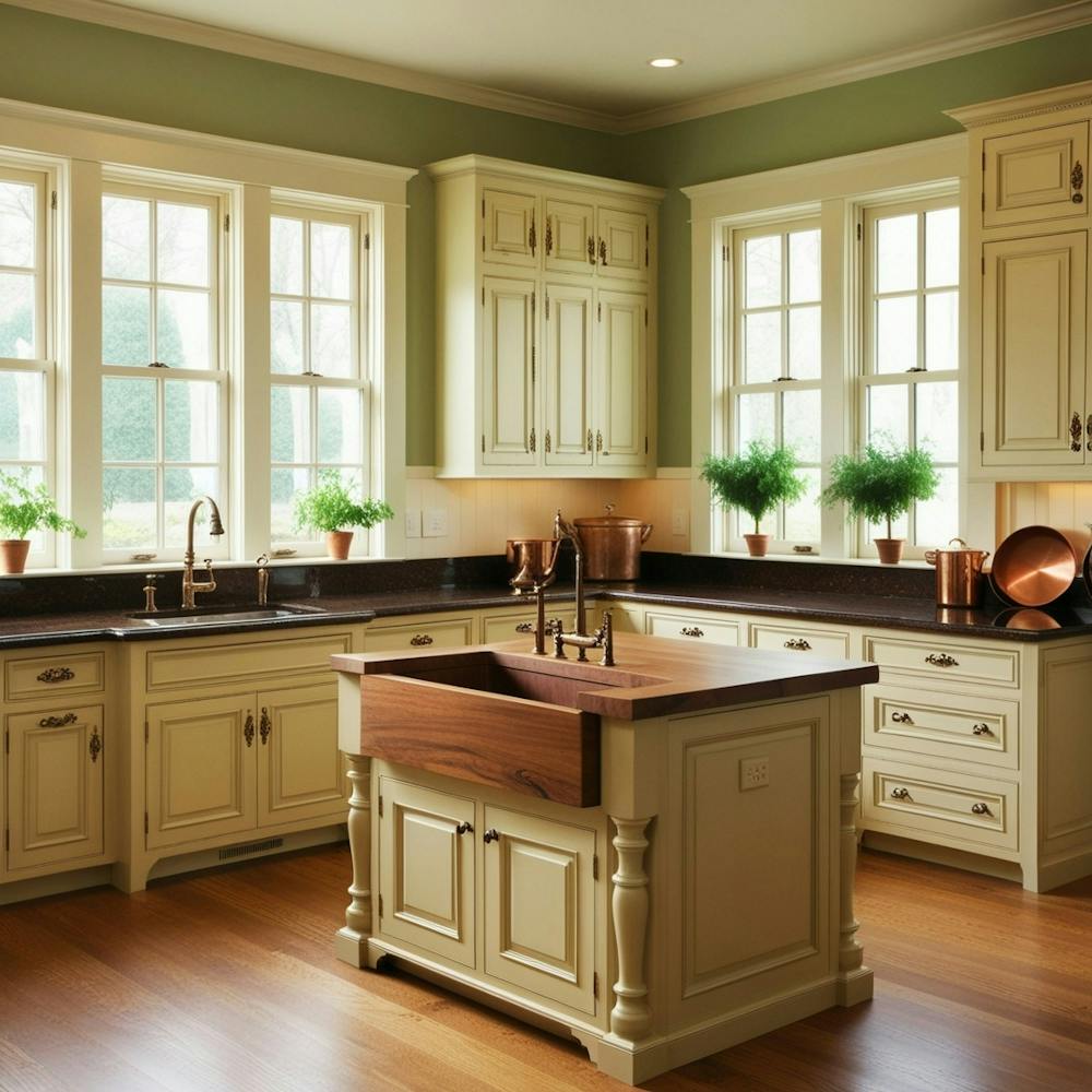 Kitchen With White Cabinets 3