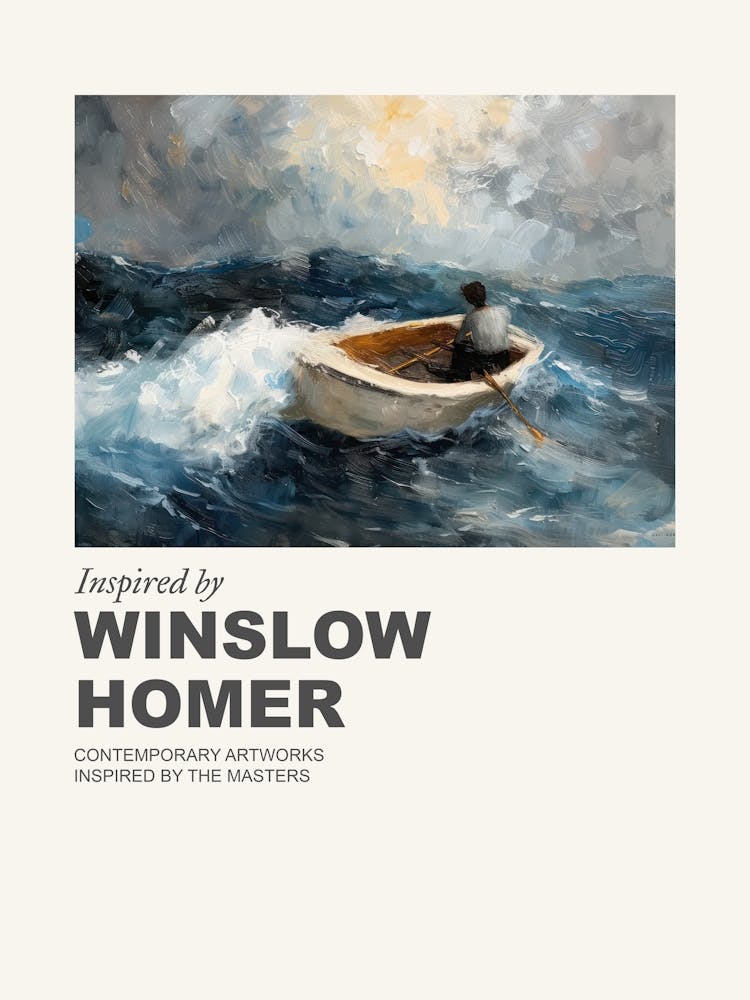 Museum Poster Inspired By Winslow Homer 4