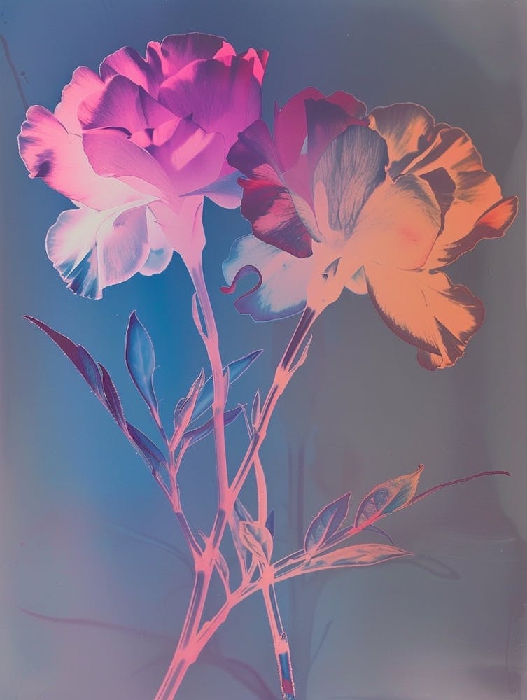 Iridescent Flower Carnation 3