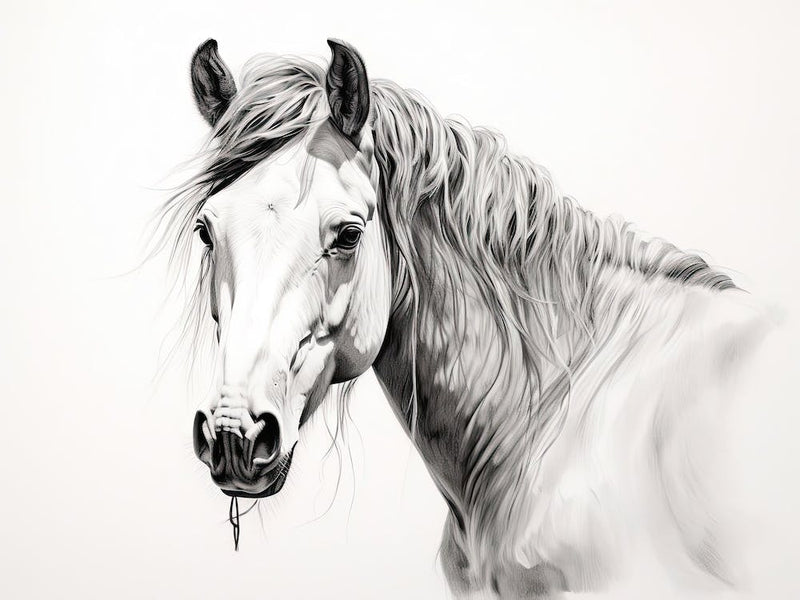 A Horse Oil Painting In Grace Bay Beach Turks And Caicos Islands, Landscape 3