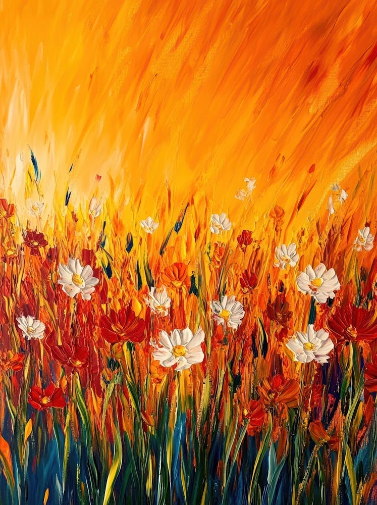 Sunset In The Field 8