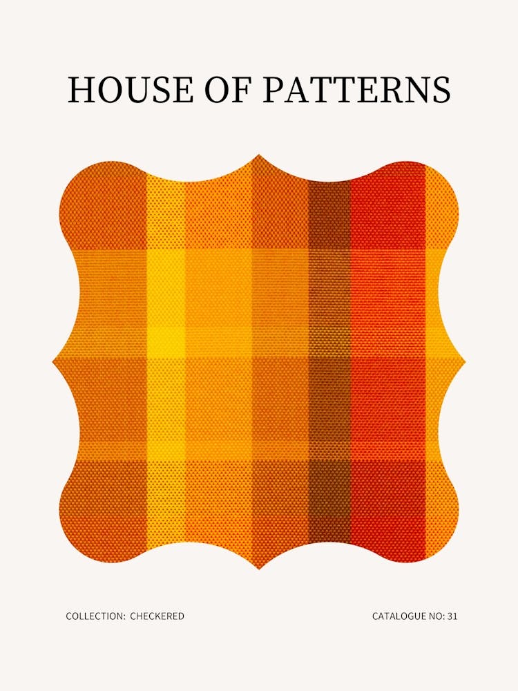 Checkered Pattern Poster 32