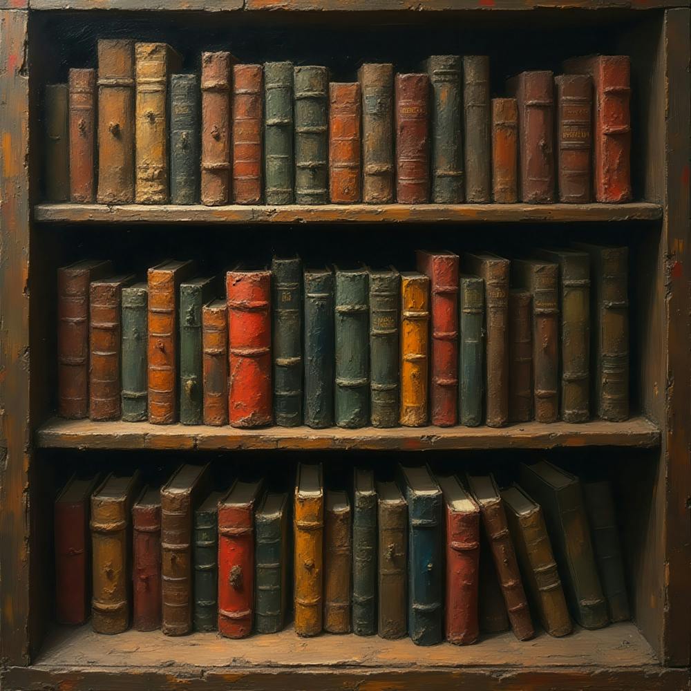 Old Bookshelves