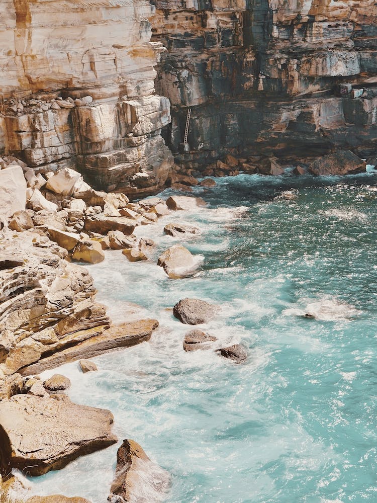 Falaises Abruptes de Plage
