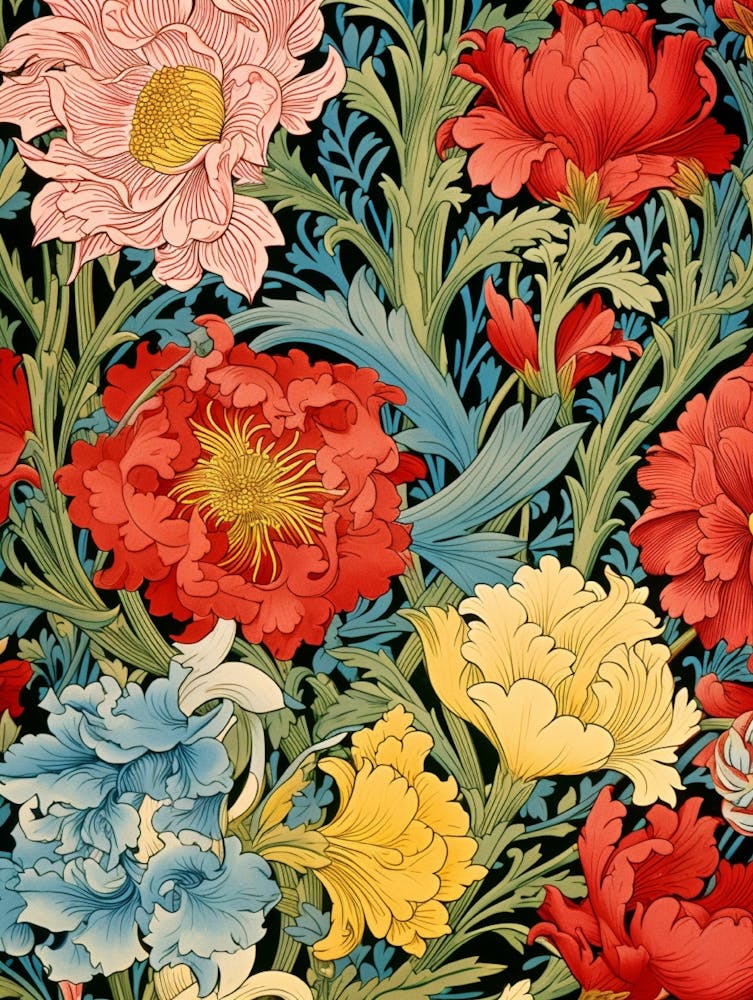 William Morris Flowers 3