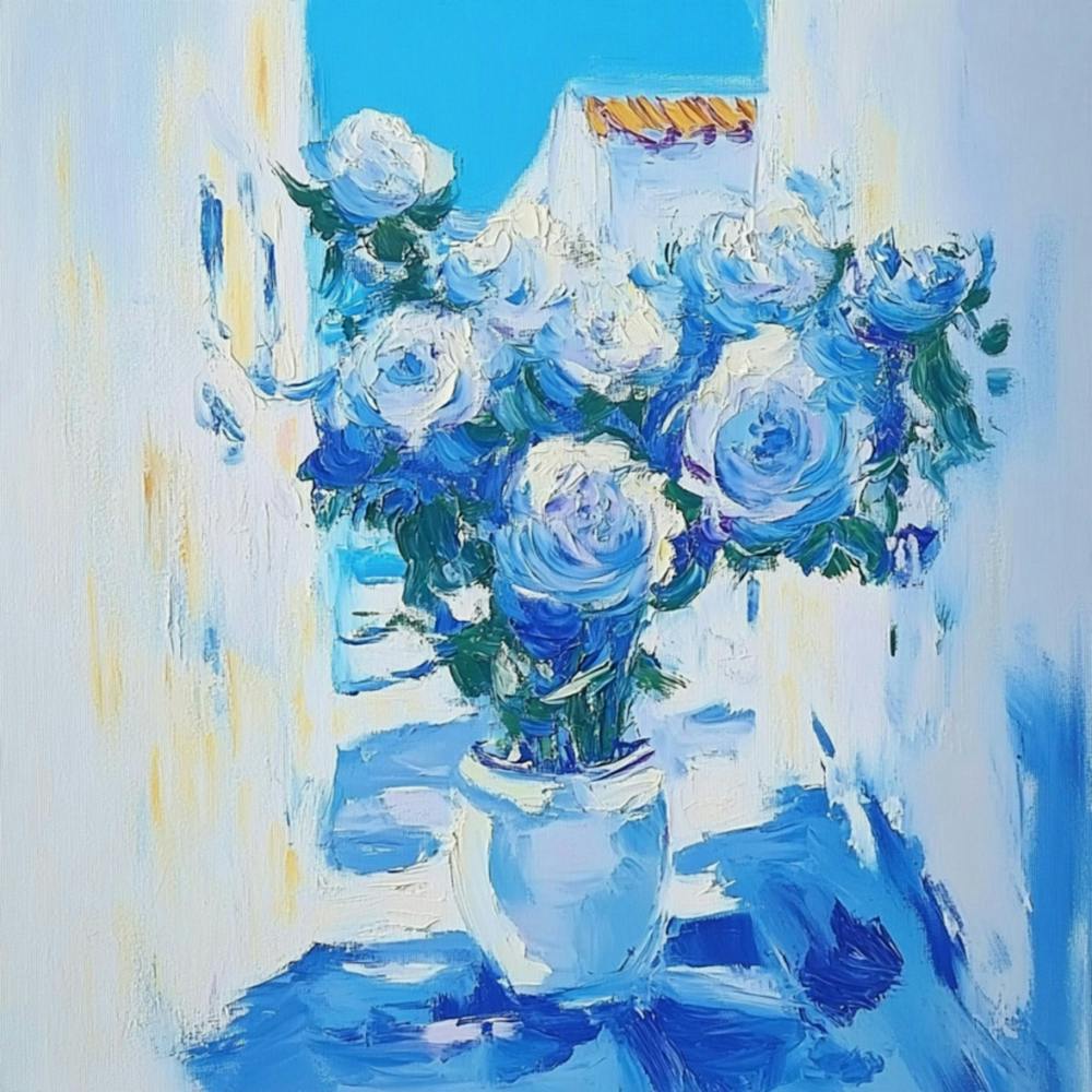 Blue Roses 1