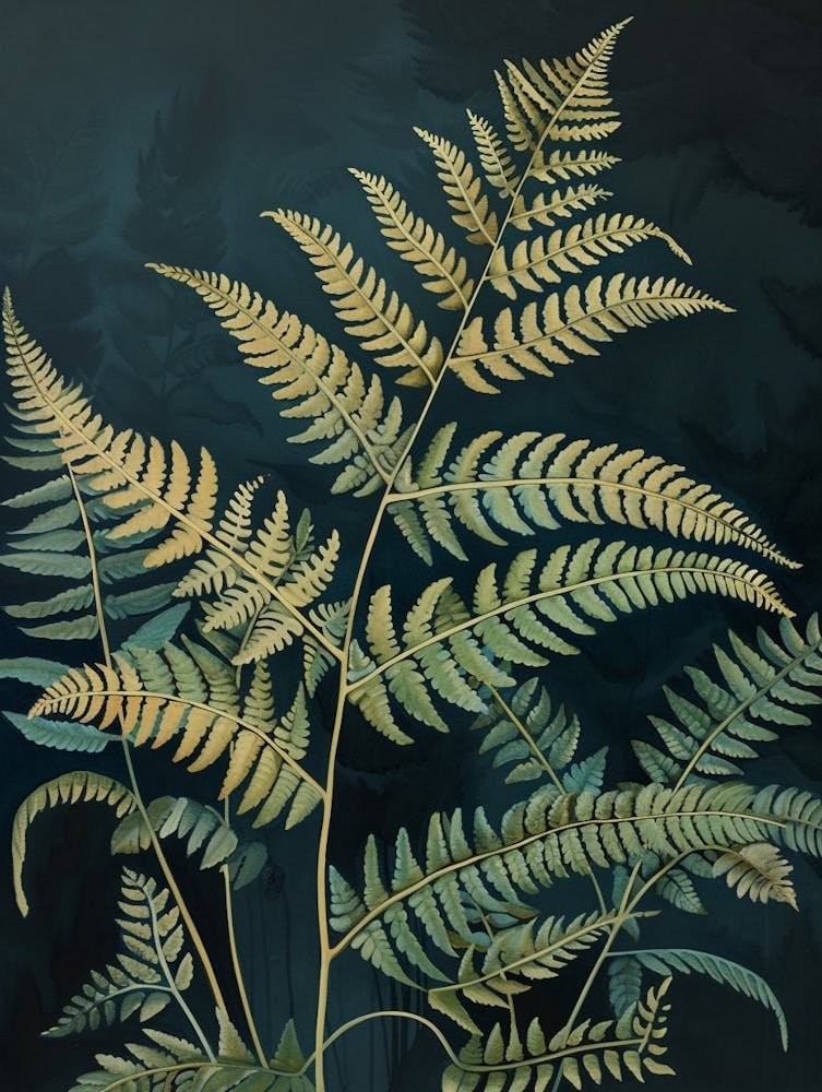 Royal Fern Painting 3