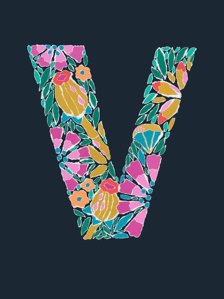 Letter V