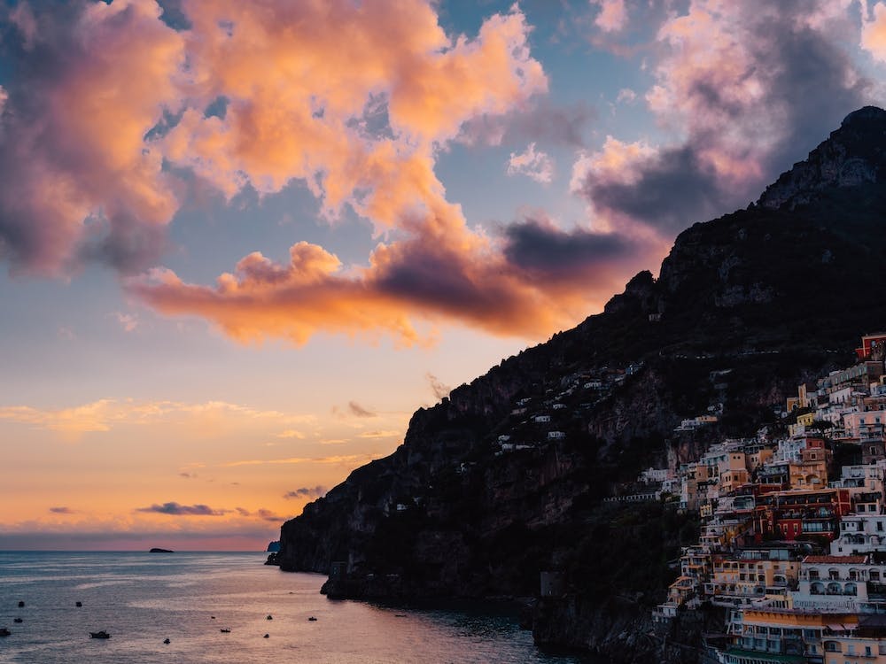 Positano Sunset VIII