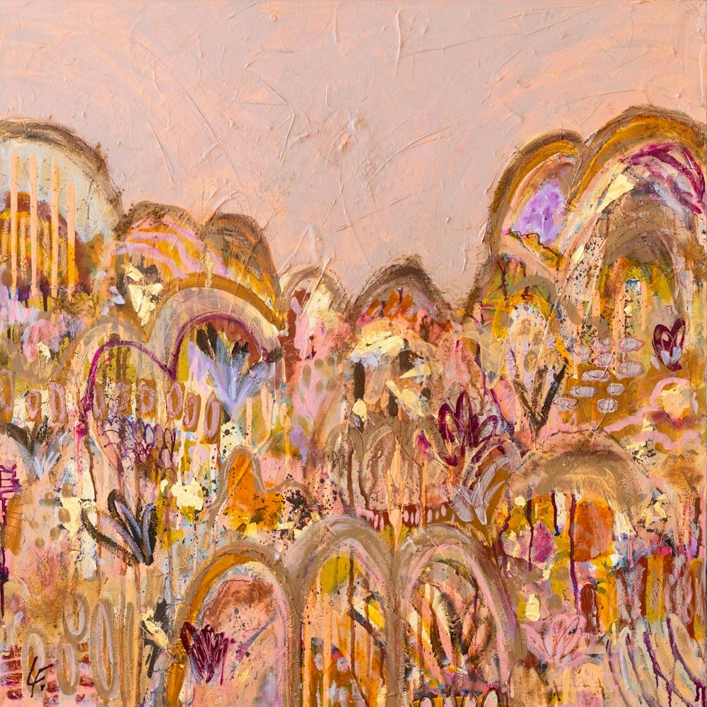 Echos of The Outback Abstract Painting