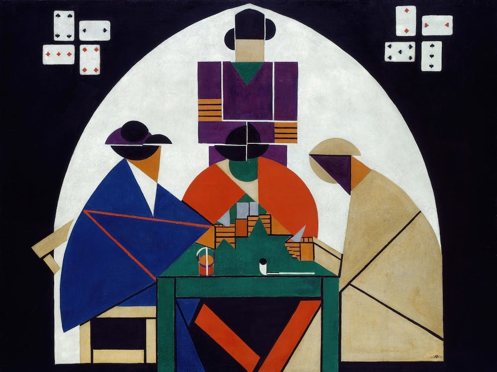 The Cardplayers, Theo Van Doesburg